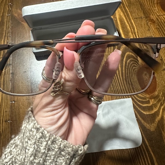 Morel Nomad Tortoise Eyeglasses Frames - Picture 5 of 8